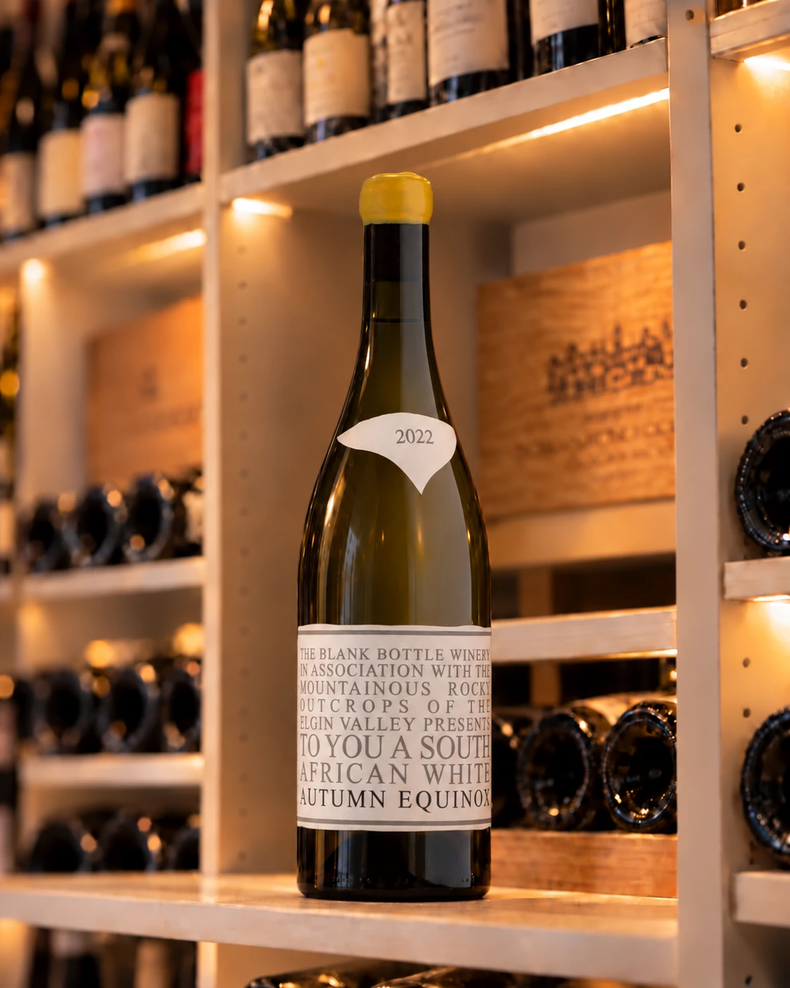 BLANKbottle Autumn Equinox 2022 in de wijnkast