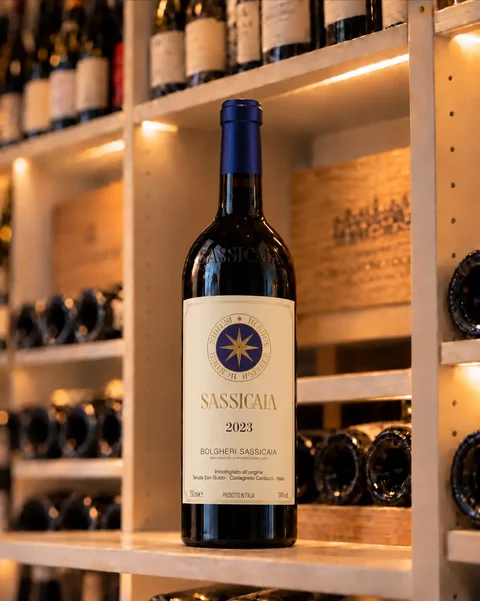 Tenuta San Guido Sassicaia 2023 in de wijnkast