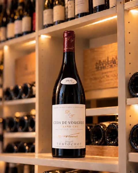 Domaine Tortochot Clos de Vougeot Grand Cru 2022 in de wijnkast