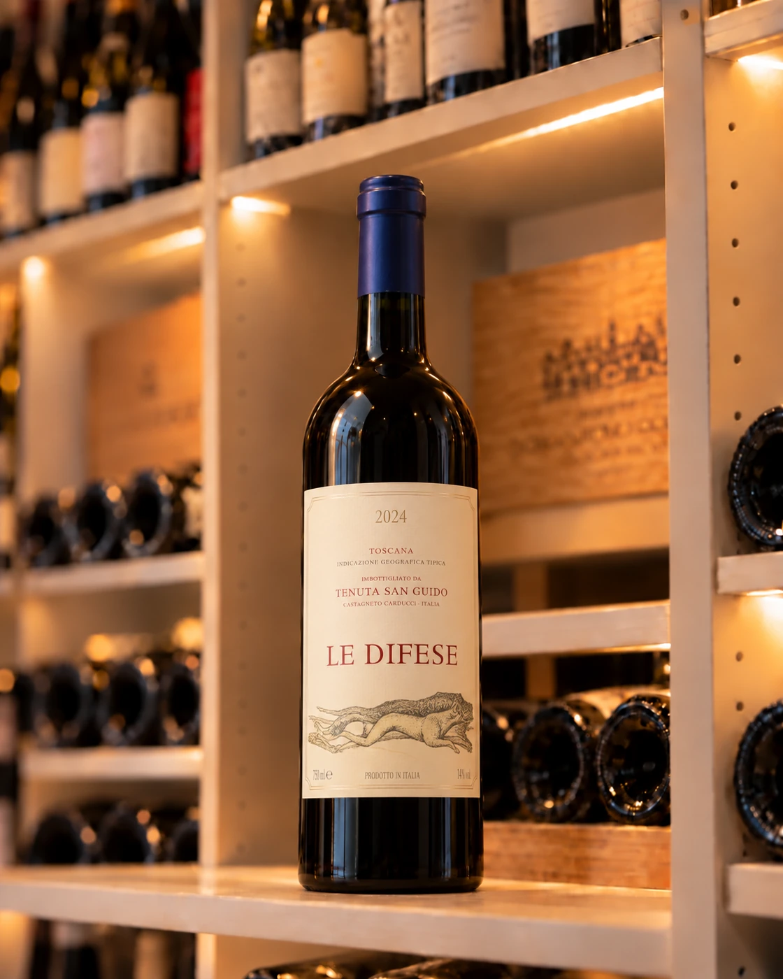 Tenuta San Guido Le Difese 2024 in de wijnkast