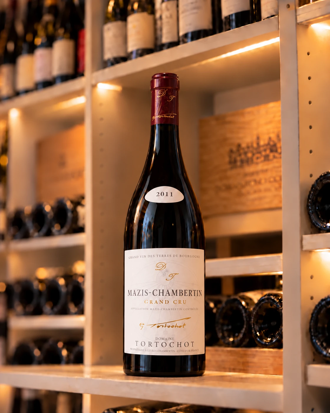 Domaine Tortochot Mazis-Chambertin Grand Cru 2011 in de wijnkast